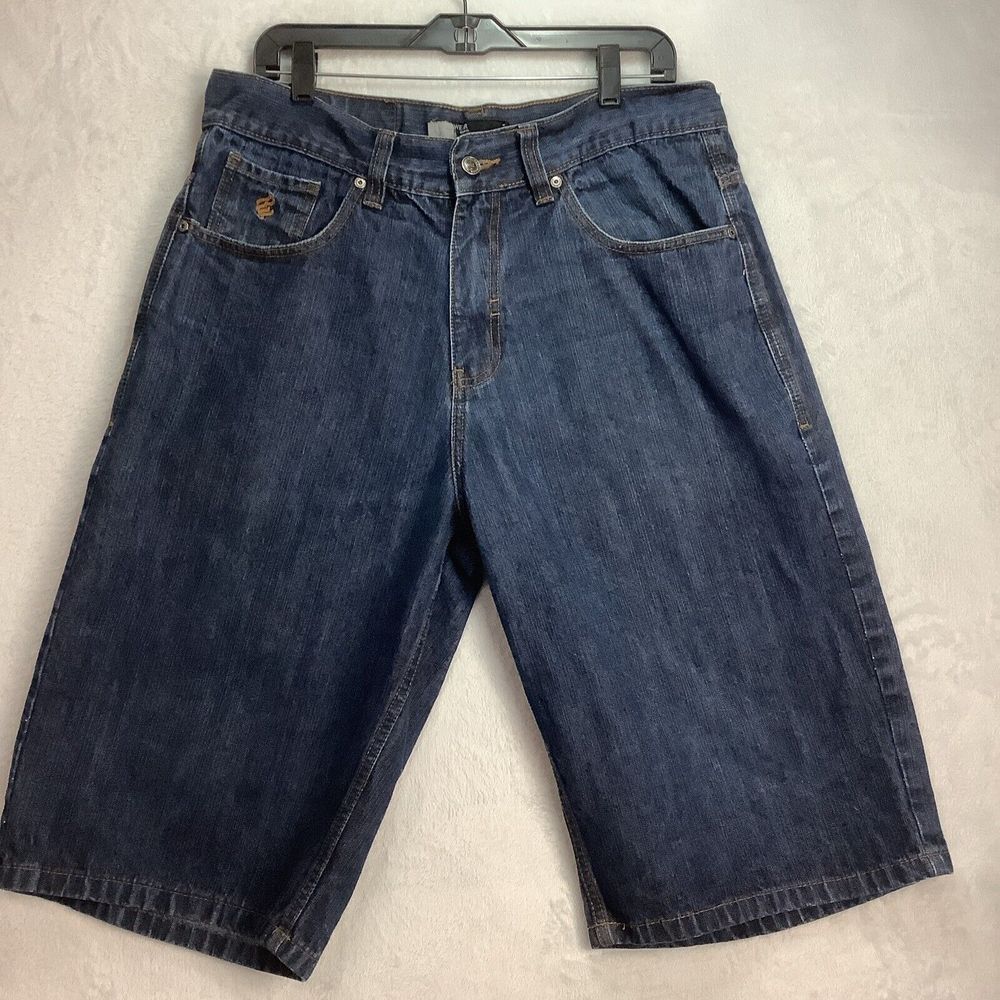 Vintage Rocawear denim co. shorts men's Size 36 W Embrodiery Baggy streetwear